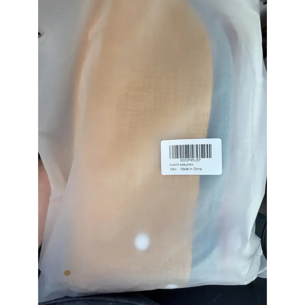 Muslim Cotton Baby Bibs Multi-colors, Brand New Pack Of 8 Unisex